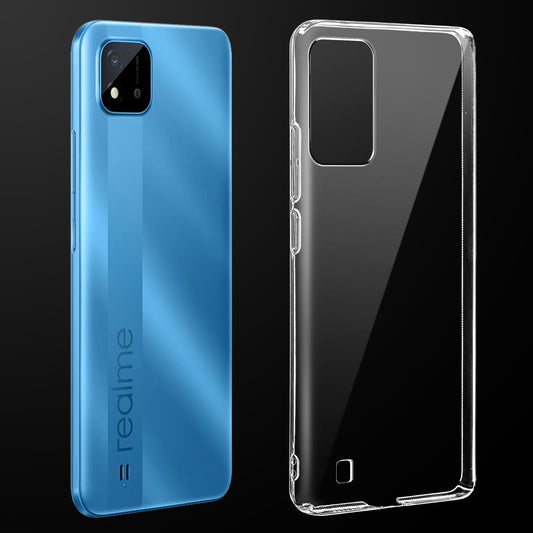 Crystal Clear Hard Back Anti-Yellowing Phone Case For Realme C20