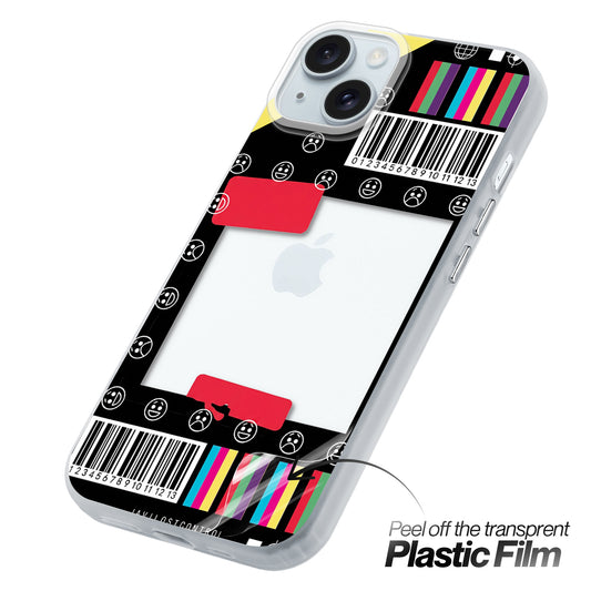 Designer Cover Case with Customizable Transparent Slot for Personalised Photos For Apple iPhone 14