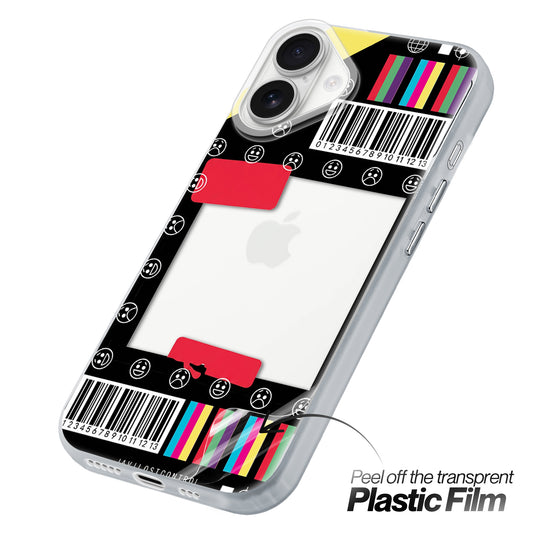 Designer Cover Case with Customizable Transparent Slot for Personalised Photos For Apple iPhone 17