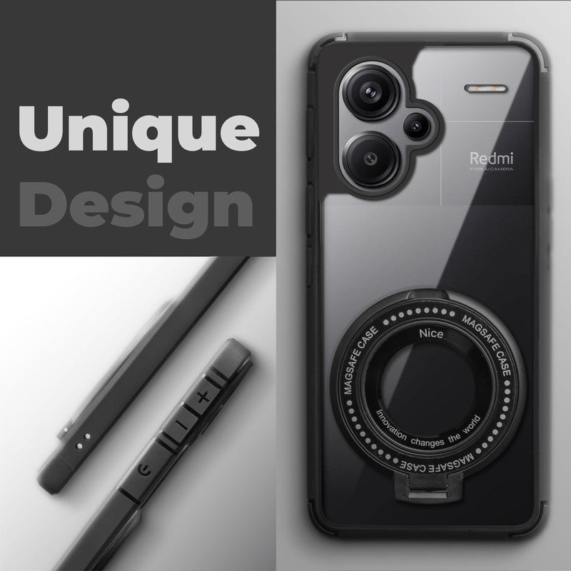 Custodia COOL per Xiaomi Redmi Note 13 Pro Plus 5G Hard Ring Nero Custodia COOL per Xiaomi Redmi Note 13 Pro Plus 5G Hard Ring Nero