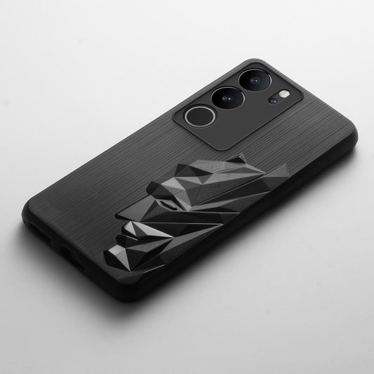 3D Design Soft Silicone Back Cover For Vivo V29 5G