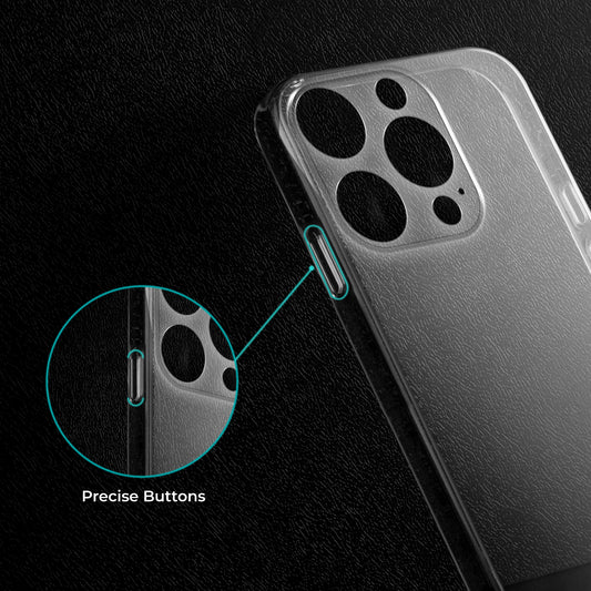 Crystal Clear Hard Back Anti-Yellowing With Camera Protection Phone Case For Apple iPhone 15 Pro