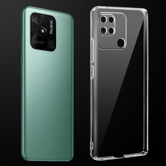 Crystal Clear Hard Back Anti-Yellowing Phone Case for Redmi 10C