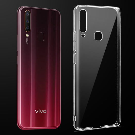 Crystal Clear Hard Back Anti-Yellowing Phone Case For Vivo Y15