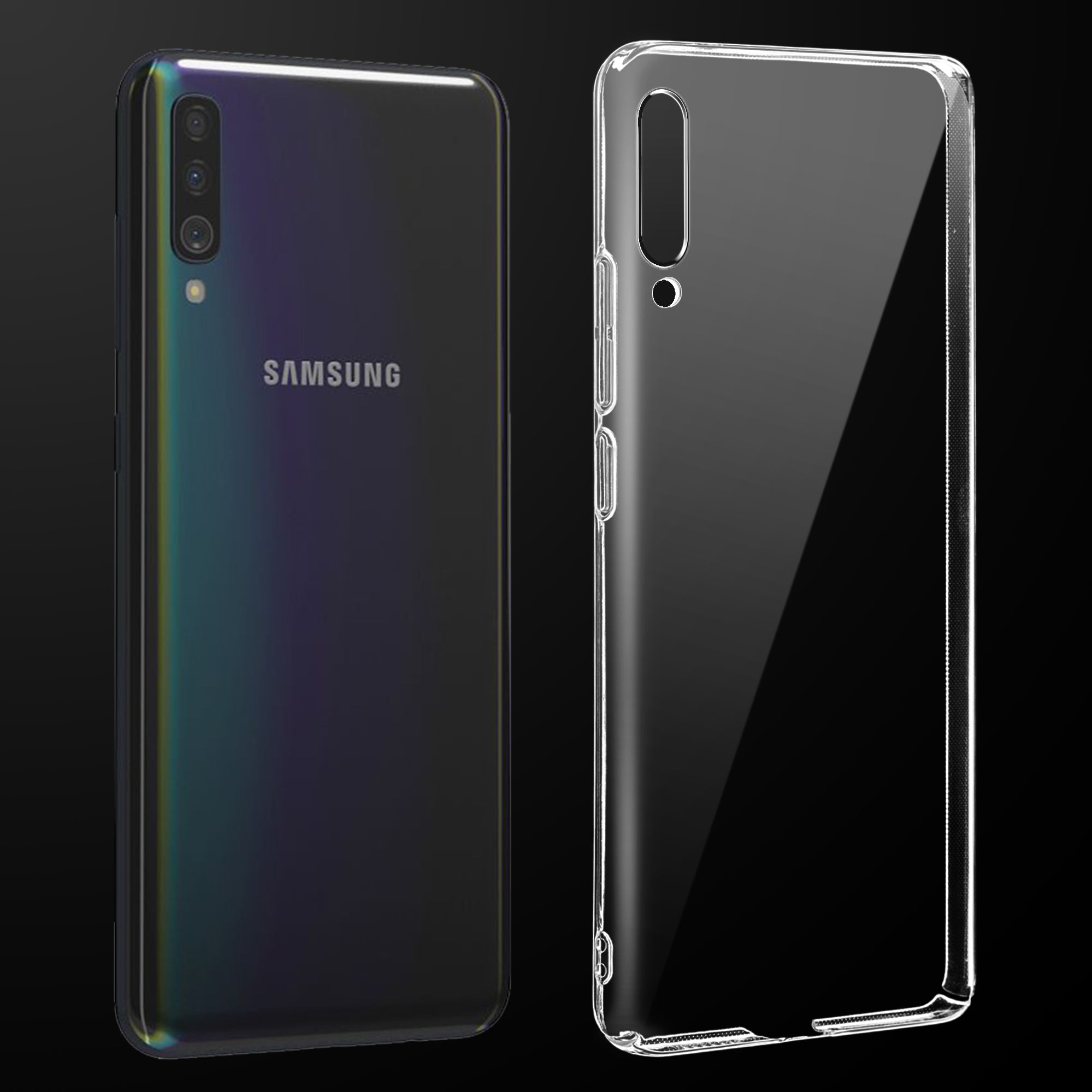 Anti-Yellowing Clear Case For Samsung A70