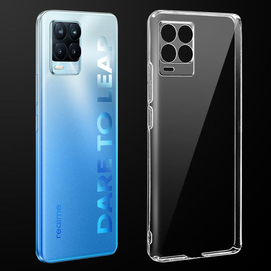 Crystal Clear Hard Back Anti-Yellowing Phone Case For Realme 8 4G