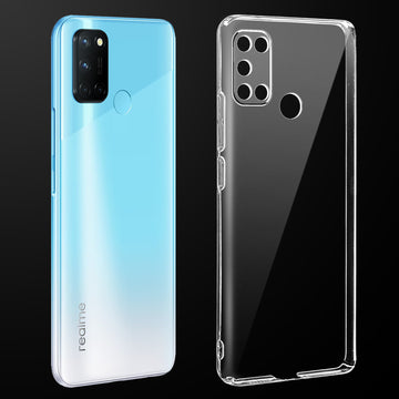 Crystal Clear Hard Back Anti-Yellowing Phone Case For Realme 7i