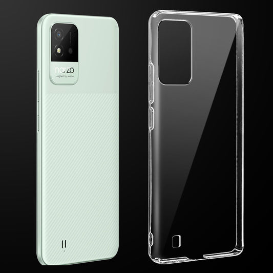 Crystal Clear Hard Back Anti-Yellowing Phone Case For Realme Narzo 50i
