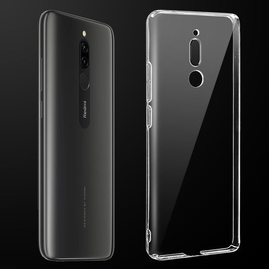 Crystal Clear Hard Back Anti-Yellowing Phone Case For Redmi 8