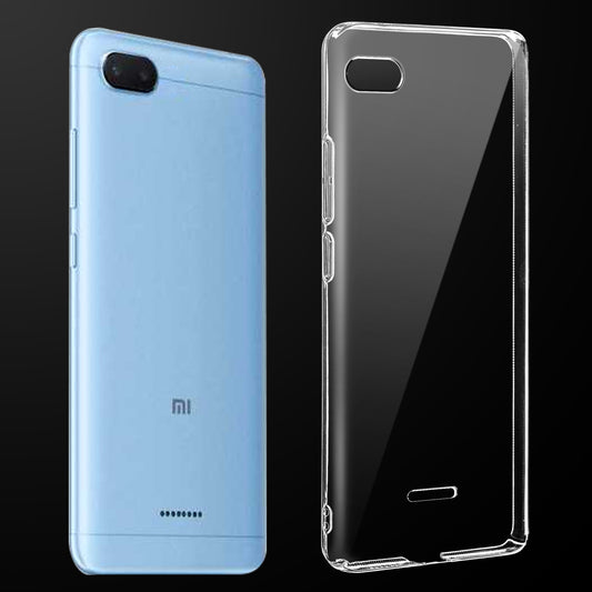 Crystal Clear Hard Back Anti-Yellowing Phone Case For Redmi 6A