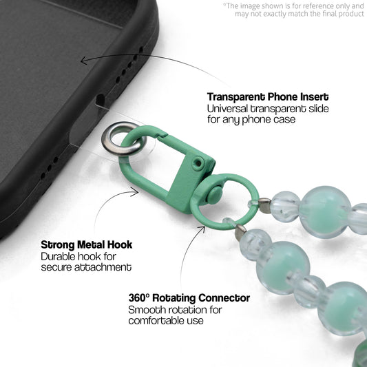 Fairy Wings Butterfly Beaded Phone Lanyard