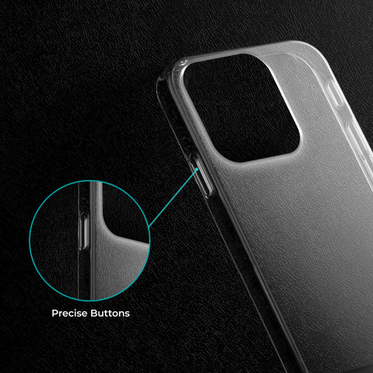 Crystal Clear Hard Back Anti-Yellowing Phone Case For Apple iPhone 15 Pro