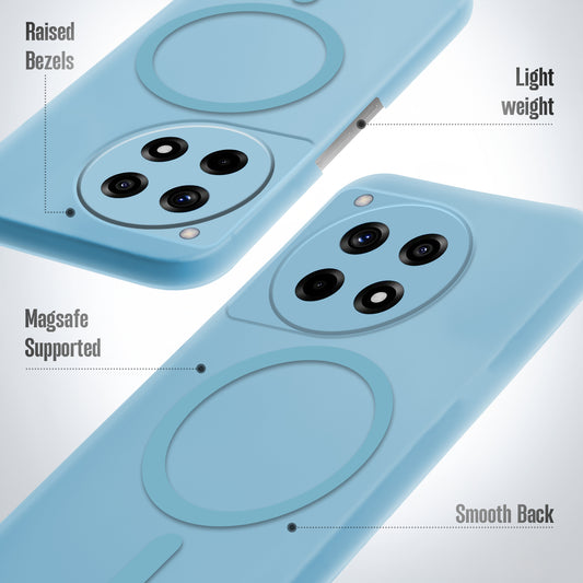 Sleek Frosted Matte Hard Case with MagSafe Support For OnePlus 12R 5G