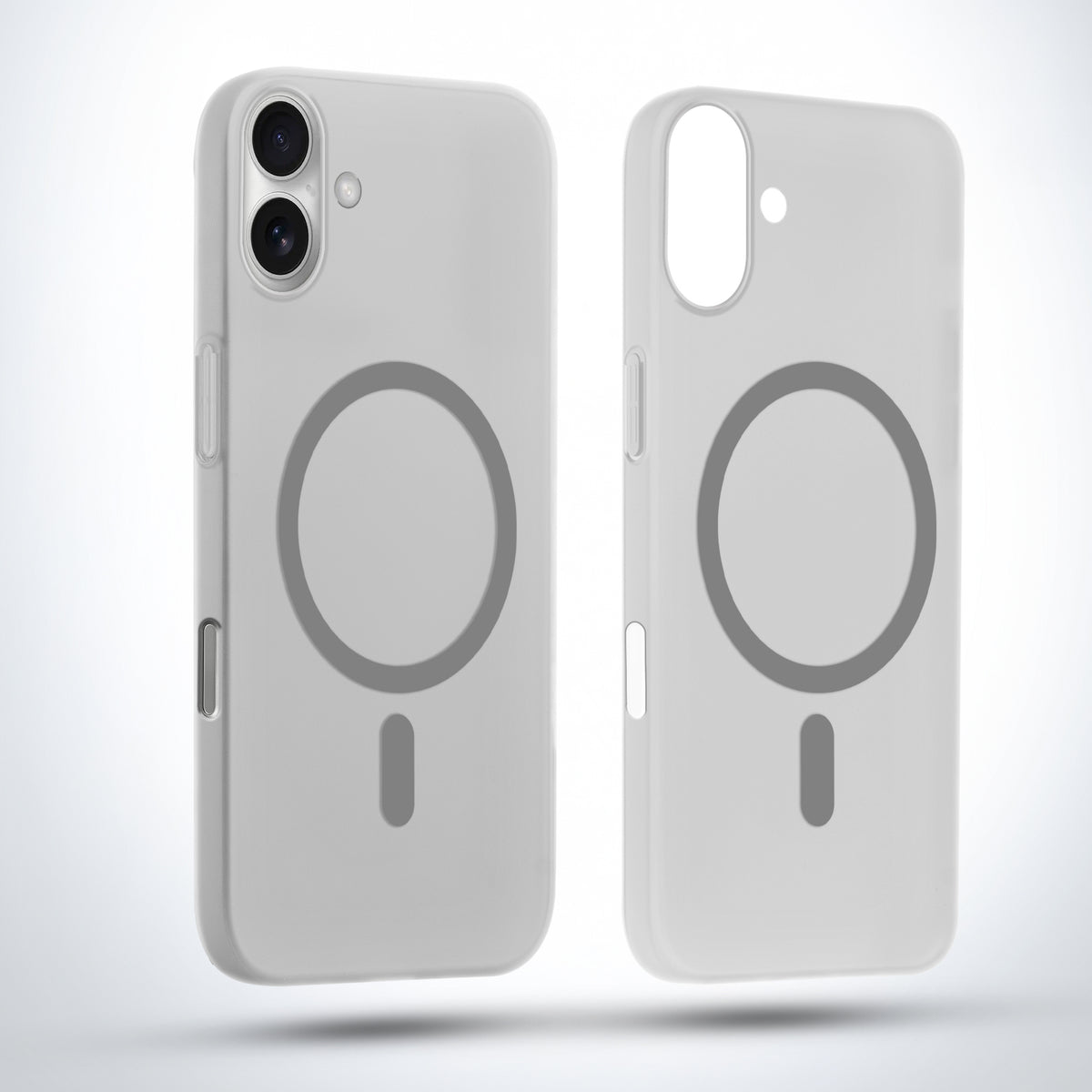 Frosted Slim Wireless Charging Support Case For Apple iPhone 16 Plus
