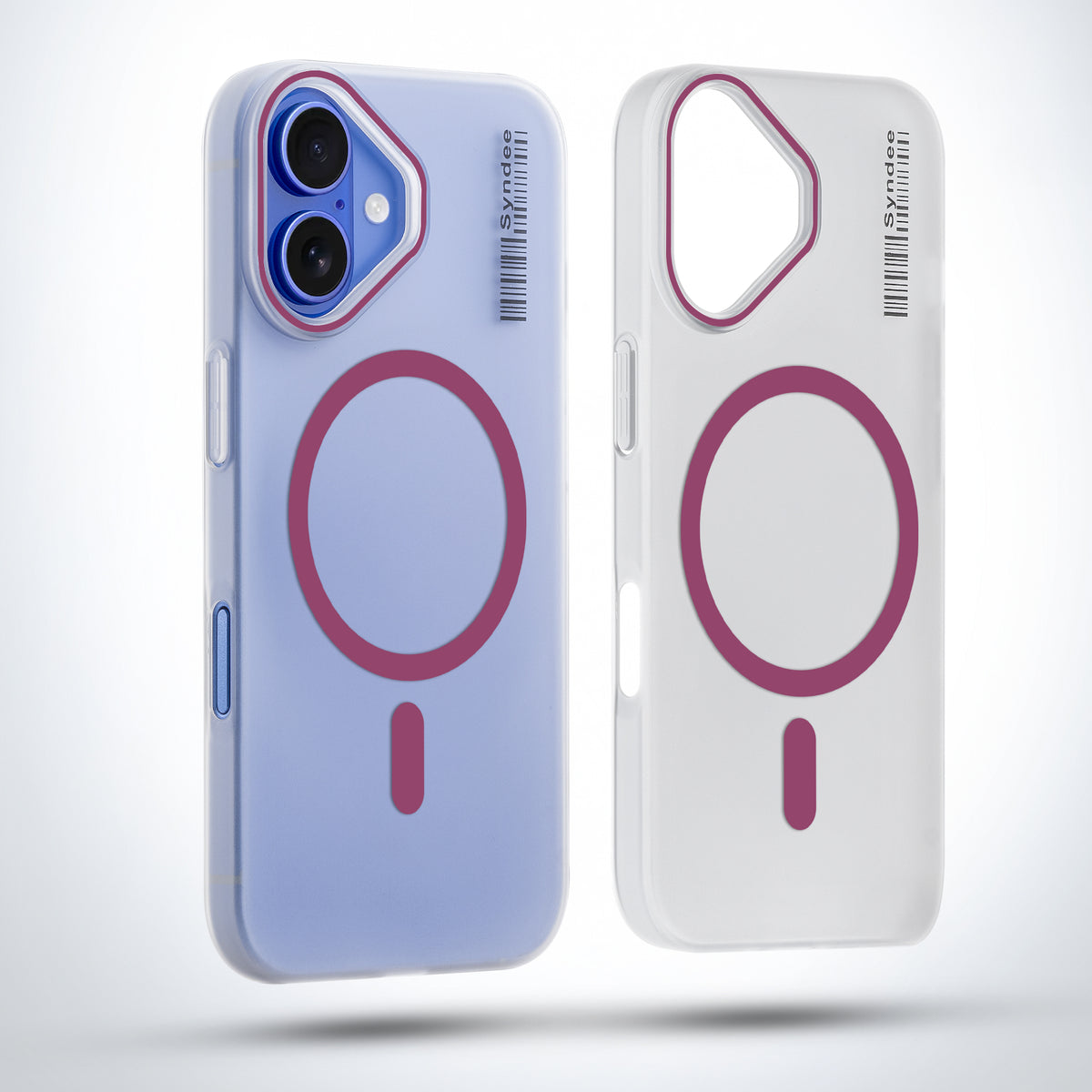 Frosted Sleek Matte Wireless Charging Support Back Cover Case For Apple iPhone 16 With Raised Camera Protection