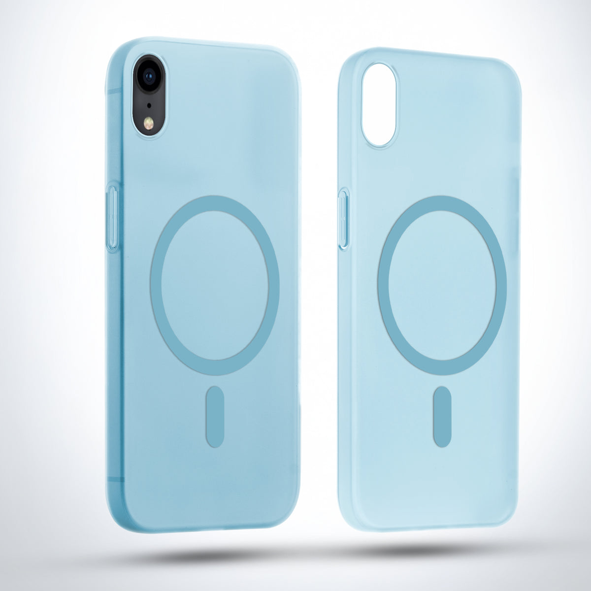 Slim Matte Wireless Charging Support Back Cover for Apple iPhone XR