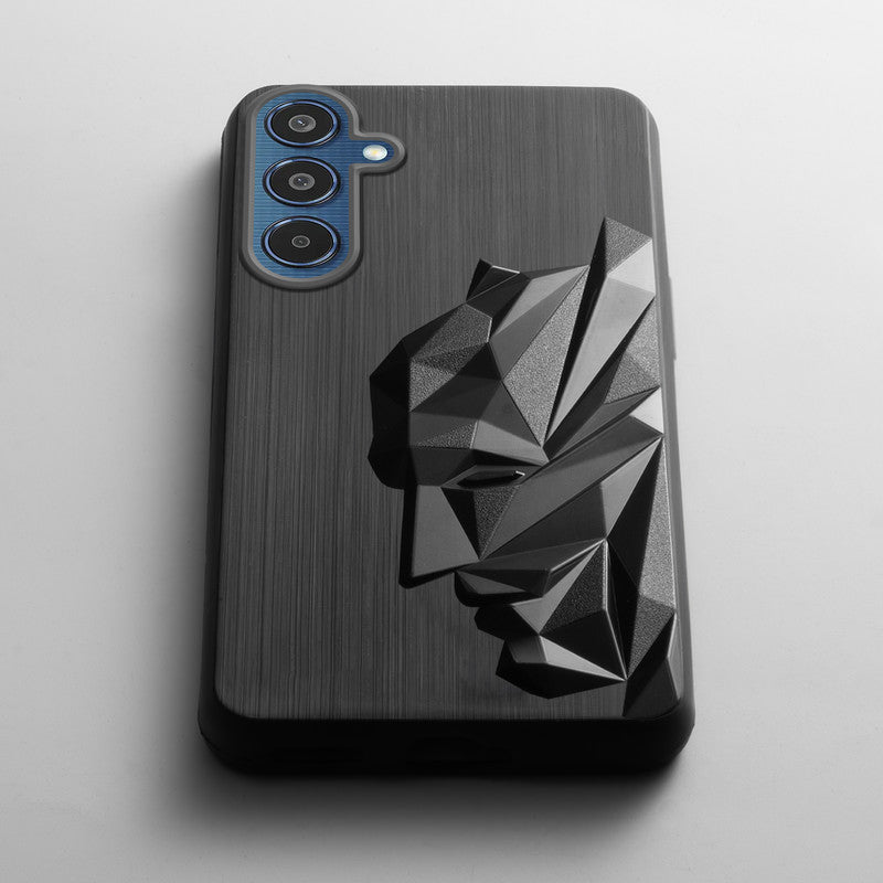 3D Design Camera Ring Case For Samsung M35 5G
