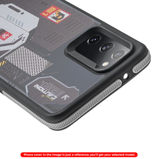 Circuit Printed Hard Back Cover Case For Vivo V30 5G