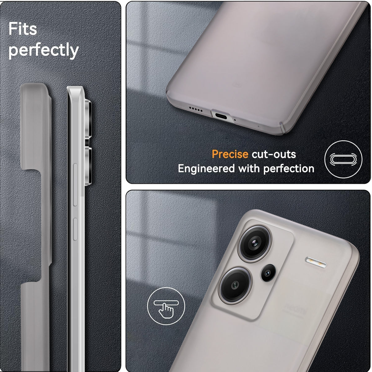 Ultra-Thin Frosted Hard Case for Redmi Note 13 Pro Plus 5G