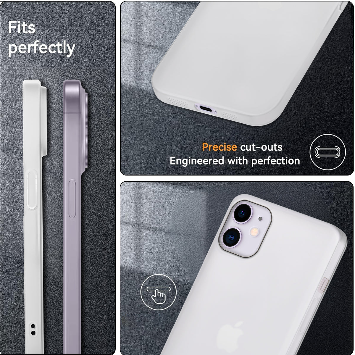 Ultra-Thin Frosted Hard Case for Apple iPhone 12