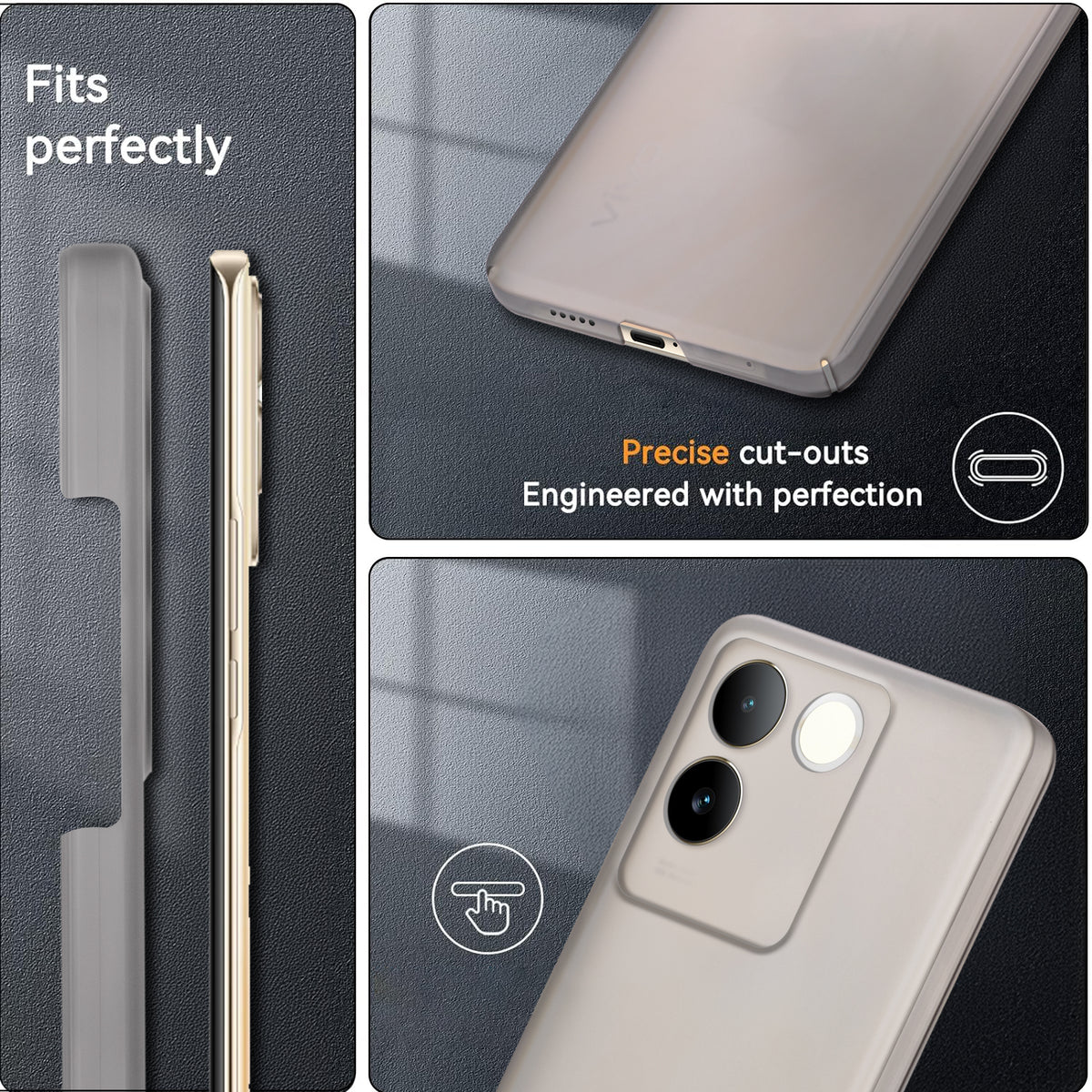 Ultra-Thin Frosted Hard Case for Vivo T2 Pro 5G