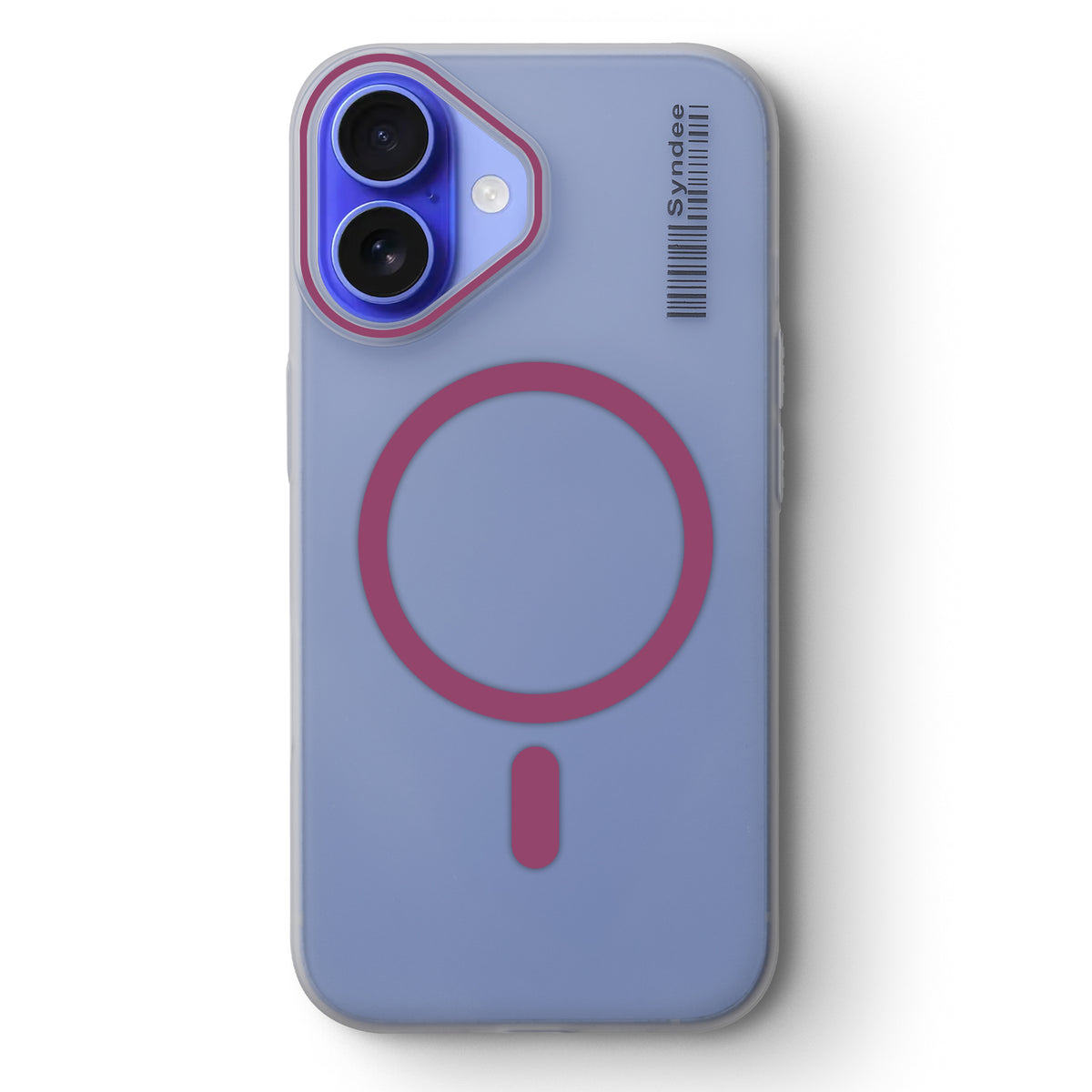 Frosted Sleek Matte Wireless Charging Support Back Cover Case For Apple iPhone 16 Plus With Raised Camera Protection
