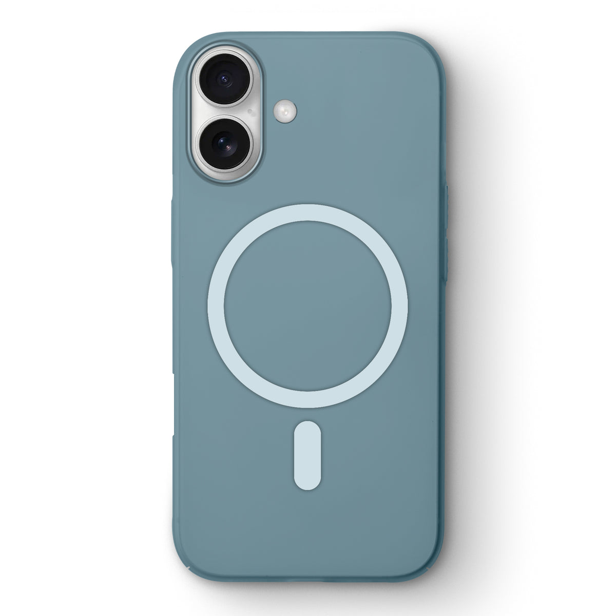 Frosted Slim Wireless Charging Support Case For Apple iPhone 16 Plus