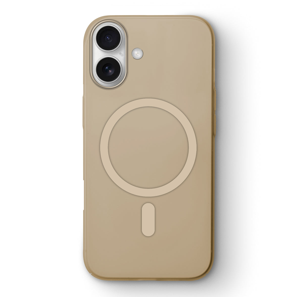 Frosted Slim Wireless Charging Support Case For Apple iPhone 16 Plus