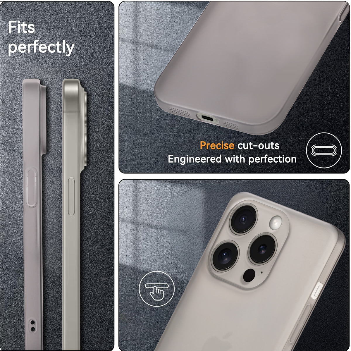 Ultra-Thin Frosted Hard Case for Apple iPhone 14 Pro Max