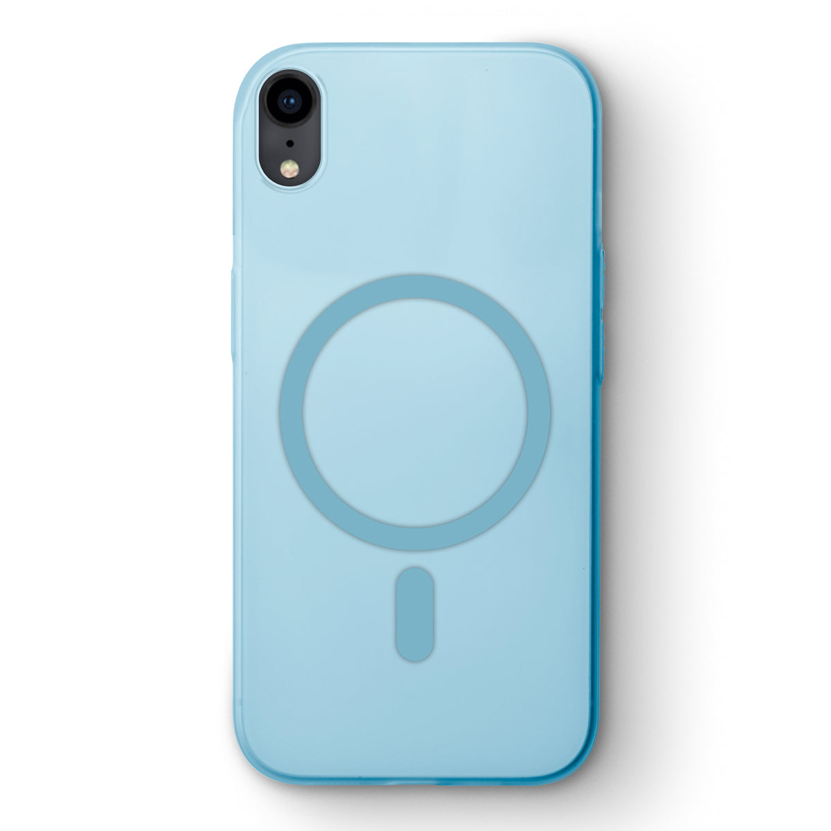Slim Matte Wireless Charging Support Back Cover for Apple iPhone XR