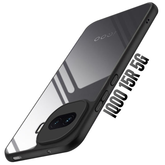 Soft Frame Clear Case For iQOO 15R 5G