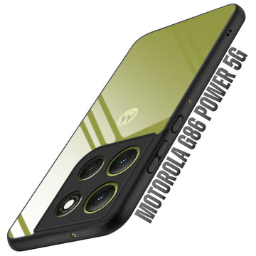 Soft Frame Clear Case For Motorola G86 Power 5G