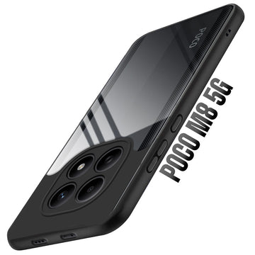 Soft Frame Clear Case For Poco M8 5G