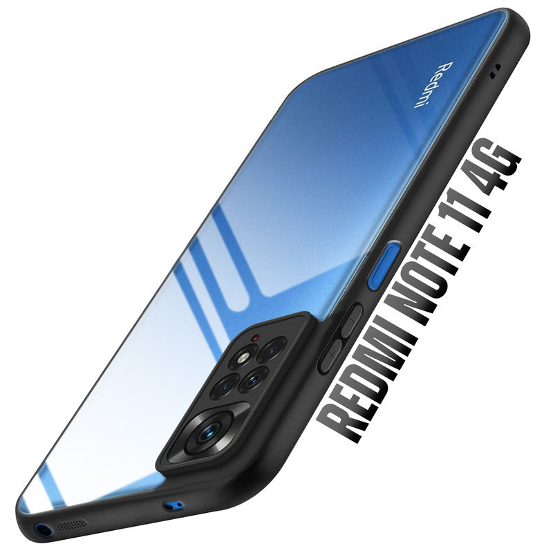 Soft Frame Clear Case For Redmi Note 11
