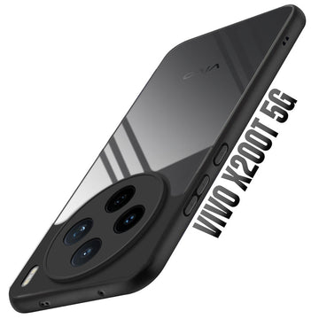 Soft Frame Clear Case For Vivo X200T 5G