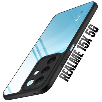 Soft Frame Clear Case For Realme 15X 5G