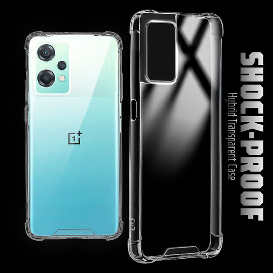 Shockproof Hybrid Transparent Phone Case For OnePlus Nord CE 2 Lite 5G with Hard Back and Soft Bumper for Maximum Protection