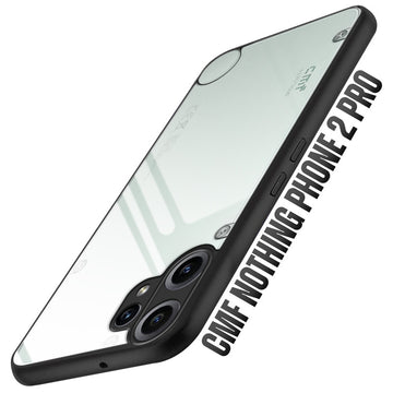 Soft Frame Clear Case For CMF Nothing Phone 2 Pro