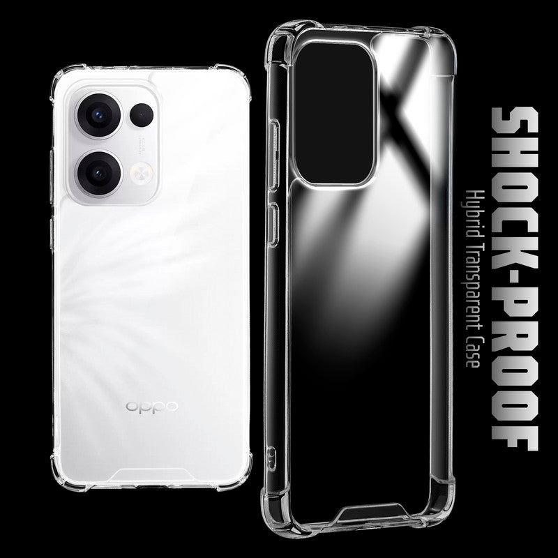 Shockproof Hybrid Transparent Phone Case For Oppo Reno 13 5G