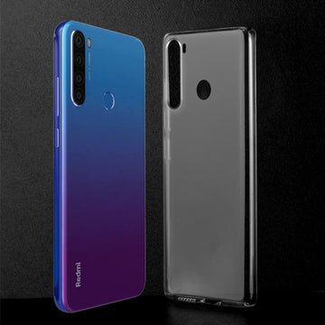 Crystal Clear Hard Back Anti-Yellowing Phone Case For Redmi Note 8