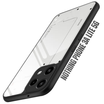 Soft Frame Clear Case For Nothing Phone 3A Lite 5G
