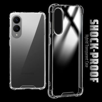 Shockproof Hybrid Transparent Phone Case For Samsung S25 Edge 5G