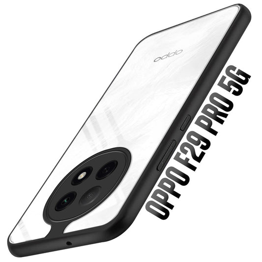 Soft Frame Clear Case For Oppo F29 Pro 5G