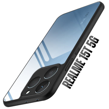 Soft Frame Clear Case For Realme 15T 5G