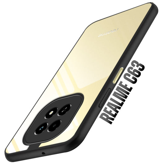 Soft Frame Clear Case For Realme C63 5G