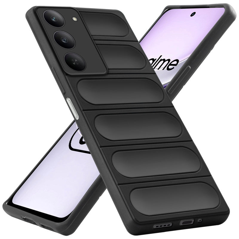 Liquid Soft Silicone Case Minimalistic Design With Camera Protection Back Cover For Realme 14x 5G