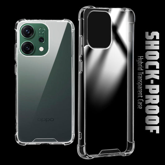Shockproof Hybrid Transparent Phone Case For Oppo Reno 14 5G