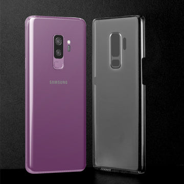 Crystal Clear Hard Back Anti-Yellowing Phone Case For Samsung S9 plus