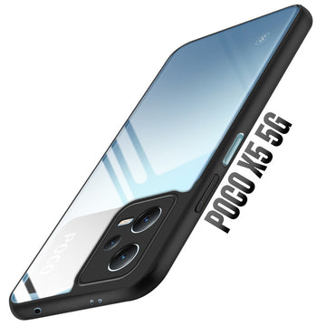 Soft Frame Clear Case For Poco X5 5G