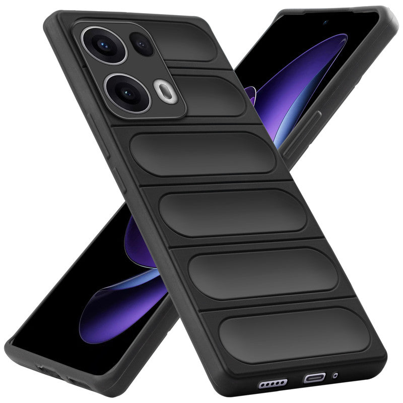 Liquid Soft Silicone Case Minimalistic Design With Camera Protection Back Cover For Oppo Reno 13 Pro 5G